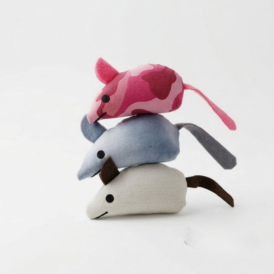 Interactive Cat Set & Play Mice Toys (Multi-Pack)