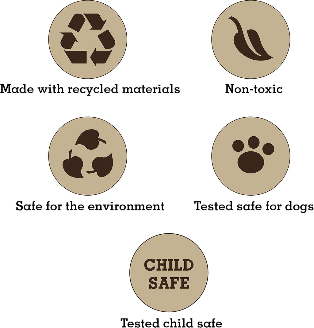 3pc Pata Pal Pet-Safe Dog Toys, Sarge, Pinky & T-Bone, Dog Chew Toy Set | Sustainable, Eco-Friendly & Tested Child-Safe
