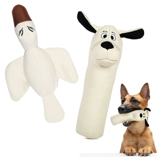 Dog Toy Bundle – Squeaky Canvas Toys Dawgy & Ducky