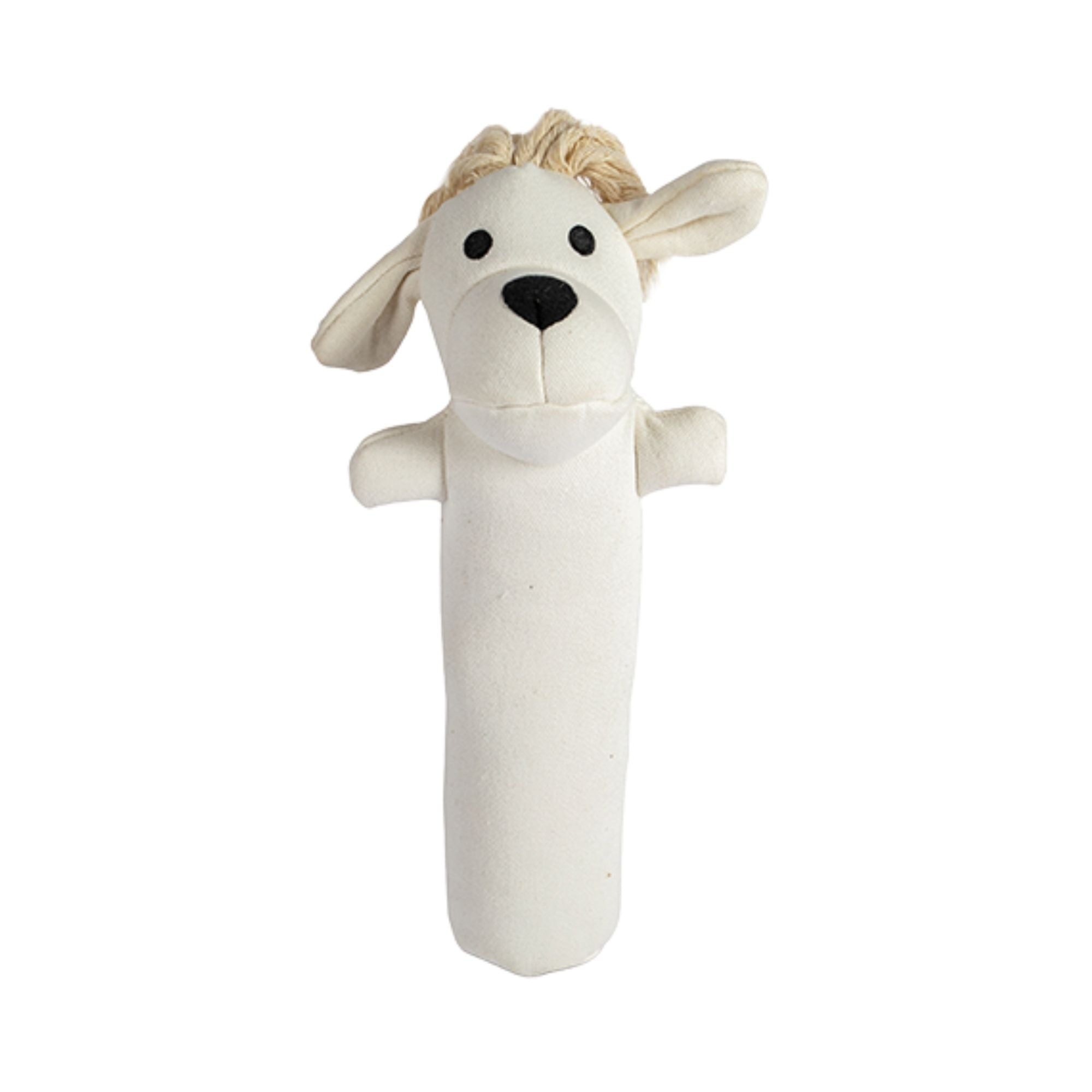 Pata Pal Sustainable Dog Chew Toy, Harry The Hound w/ Squeaker, Eco-Friendly & Tested Child-Safe