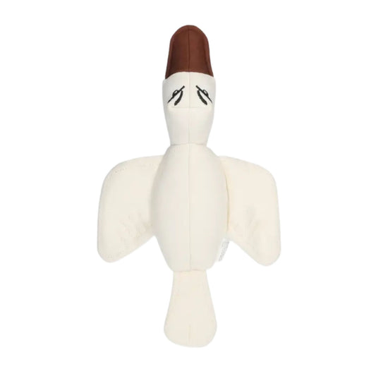 Duck Dog Toy  Squeaky Cotton Canvas Not Plush -Ducky