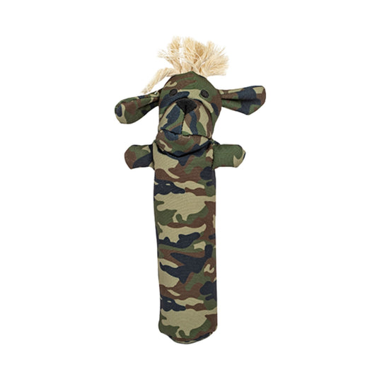 Durable Squeaky Dog Chew Toy Cotton Canvas -Sarg