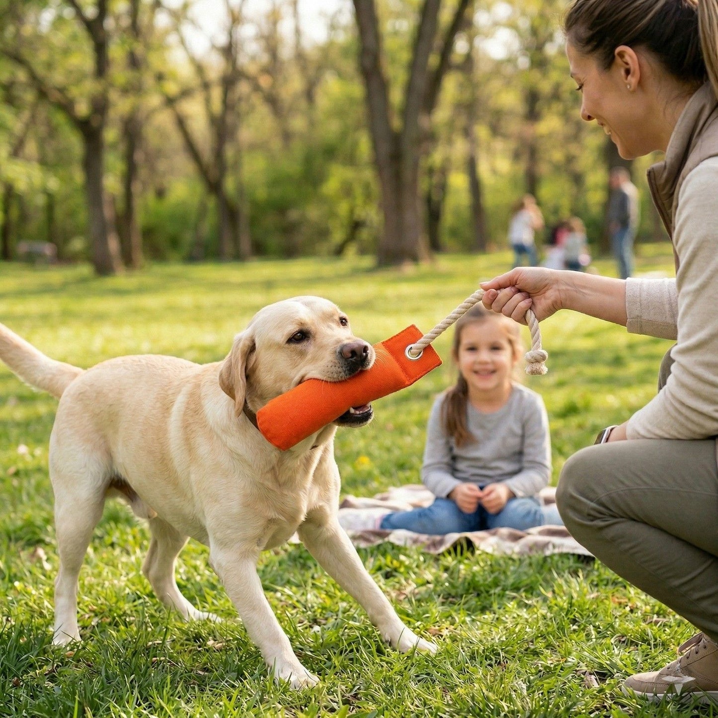 Dog Training Toy Durable Cotton Canvas Chew -Trainer