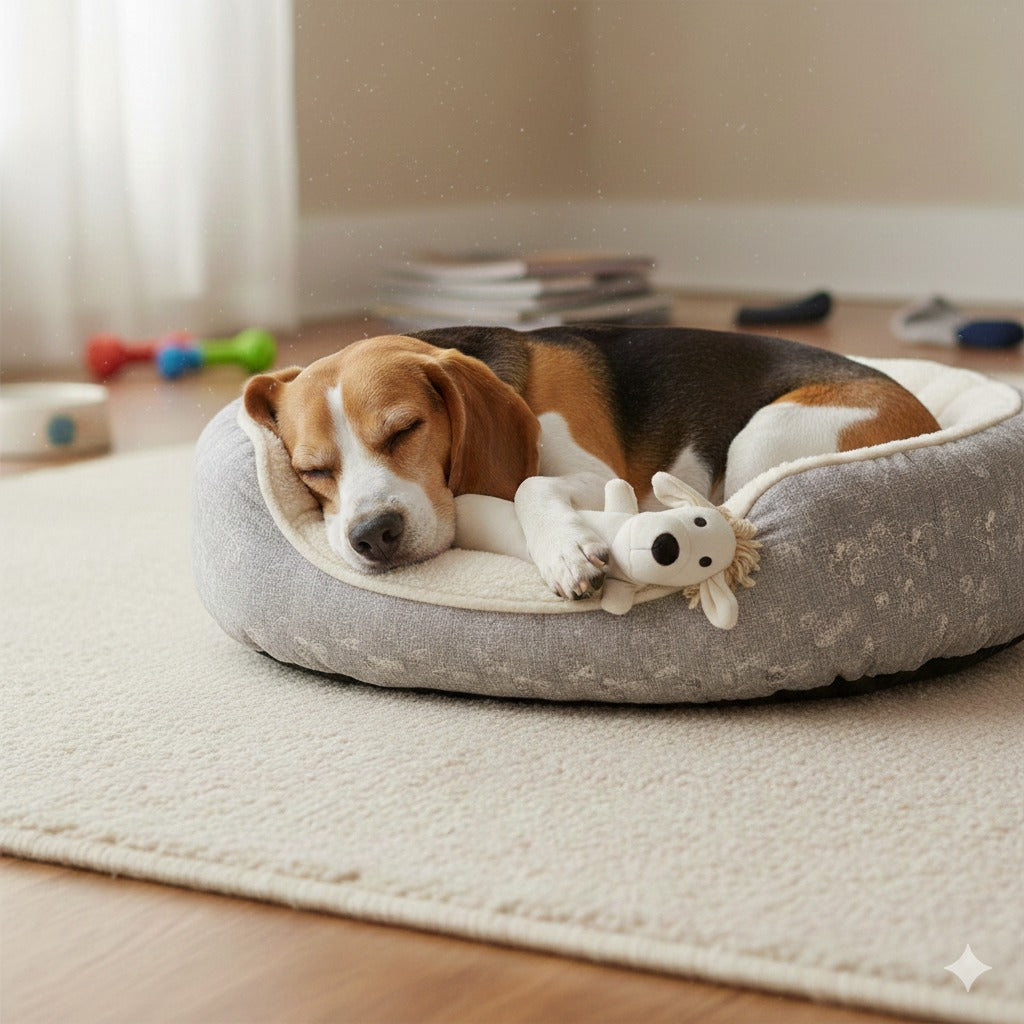 Organic Cotton Dog Toy Durable Chew- Harry the Hound
